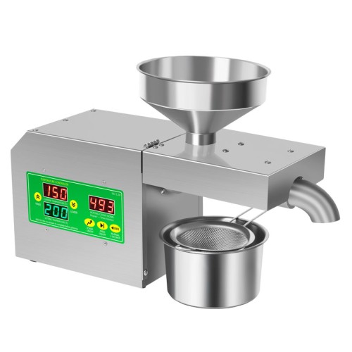 DIVEDEER R3S Automatic Intelligent Oil Press Machine Hot and Cold Press for Peanuts,sesame,rapeseed,walnuts,coconuts,olive Oil