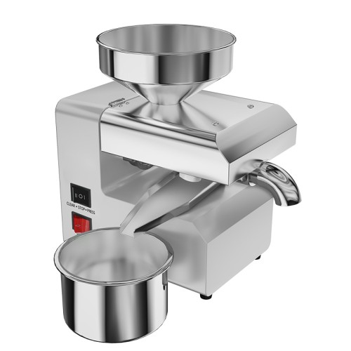DIVEDEER R6 Home Oil Press Automatic Small Stainless Steel with Temperature Control for Cold&Hot Pressing Commercial Technology