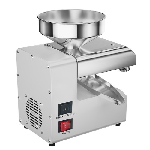DIVEDEER R6 Home Oil Press Automatic Small Stainless Steel with Temperature Control for Cold&Hot Pressing Commercial Technology