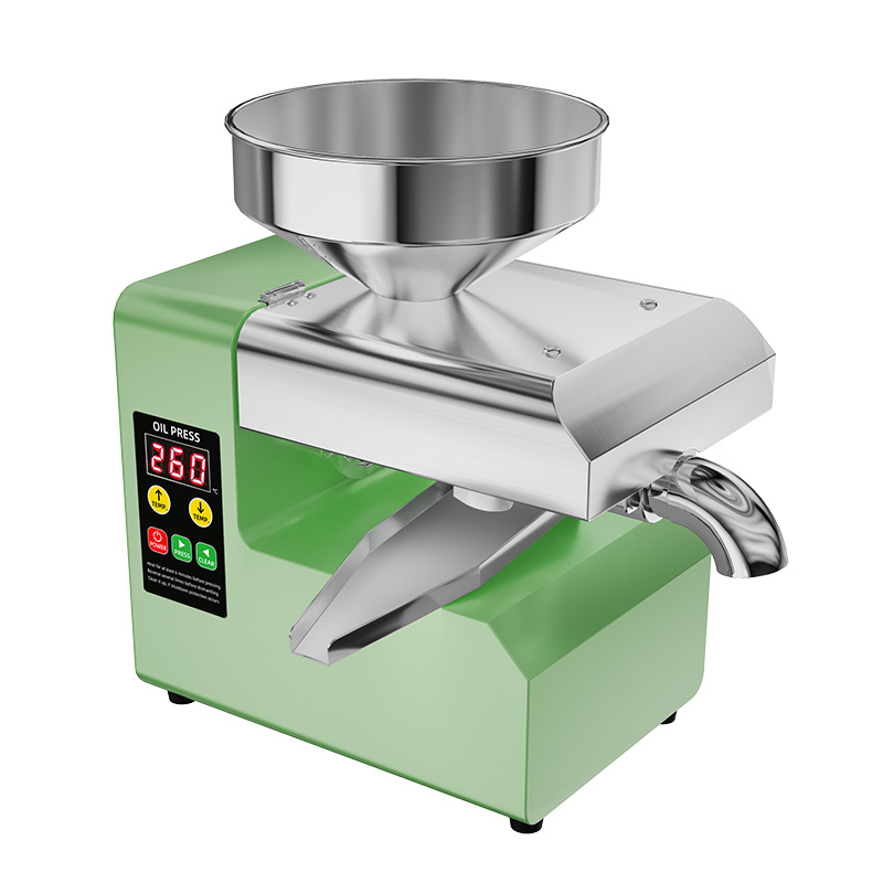 DIVEDEER R6S Household Electric Oil Press Used for Extracting Oil From Peanuts, Flaxseeds, Walnuts, Sesame Seeds and Rapeseeds 