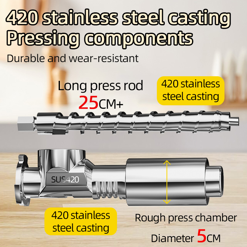 DIVEDEER R8S Oil Press Machine Extractor for Press Peanut/Flaxseed/Walnut/Sesame/Rapeseed Oil Temperature Control 40-300℃ 