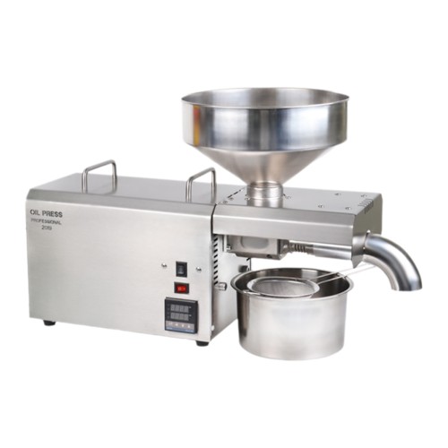 DIVEDEER S8 Commercial Kitchen Electric Oil Press with Adjustable Temperature Control 420 Stainless Steel Intelligent Hot Press