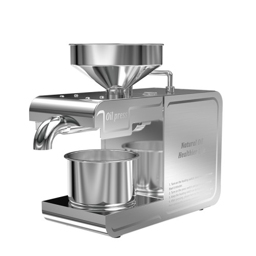 DIVEDEER T1 Stainless Steel Oil Press Intelligent Temperature Control for Heating Press Peanut Sesame Flaxseed Coconut Olive Oil