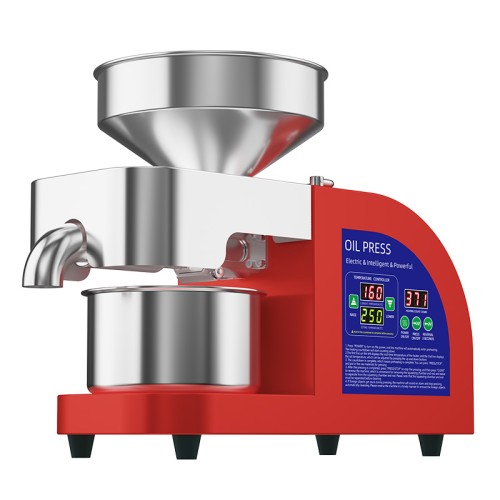 DIVEDEER X10 Commercial Oil Press Intelligent Temperature Control for Squeezing Peanuts Sesame Flaxseed Rapeseed Walnut Kernel