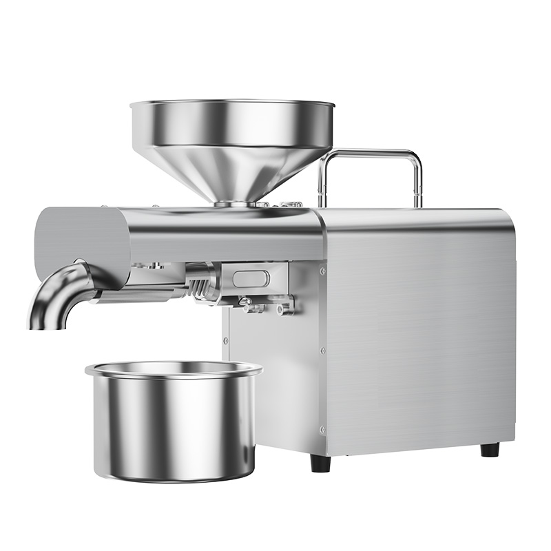 DIVEDEER X3C Constant Temperature Version Stainless Steel Oil Press Mechanical Switch Control Peanut Cooking Cold Hot Press Oil 