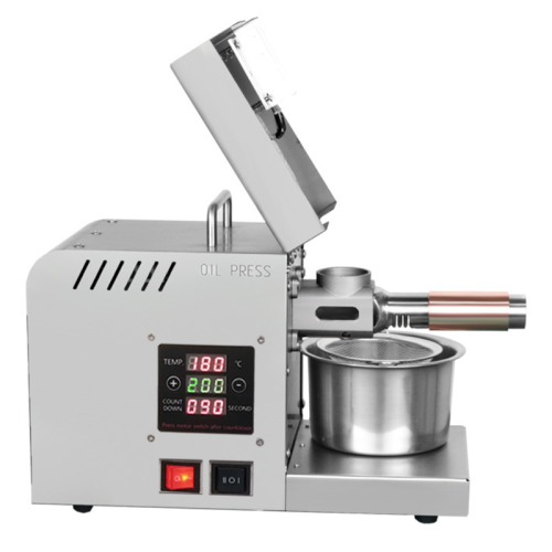 DIVEDEER X5S Stainless Steel Oil Press Intelligent Automatic Temperature Control Panel Peanut Sunflower Seed Kernel Olive Oil