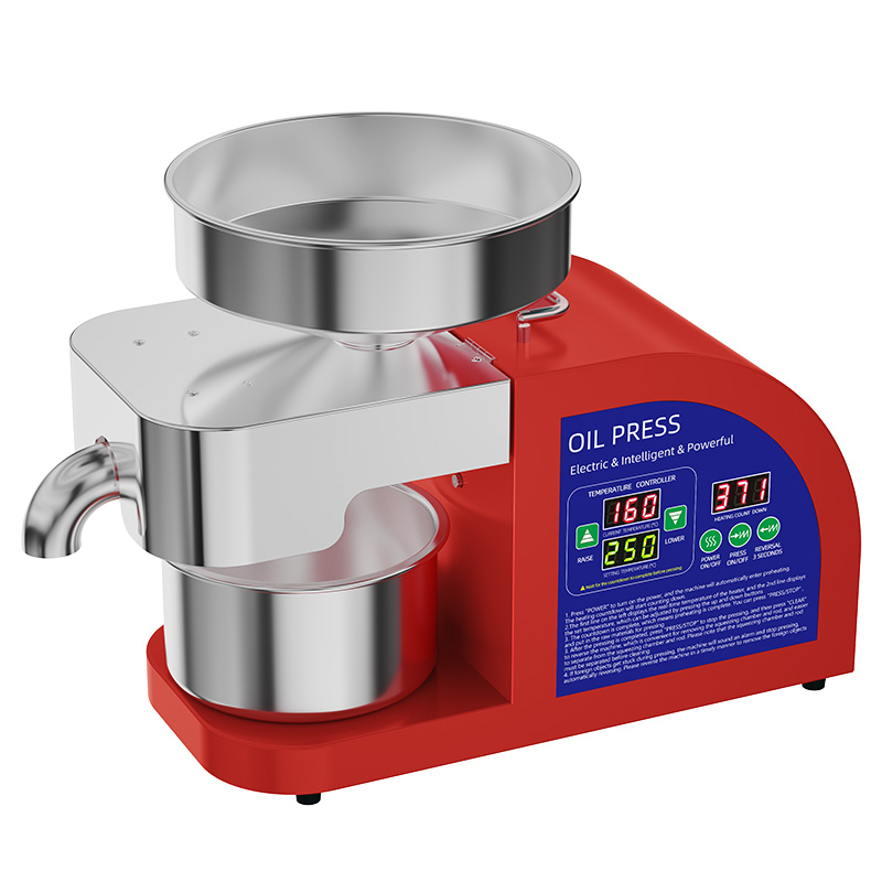 DIVEDEER Oil Press Machine Intelligent Temperature Control for Pressing Peanut Black Sesame Flaxseed Rapeseed Walnut Kernel X9 