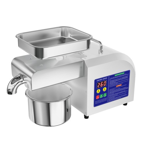 DIVEDEER Household Z5 Oil Press Machine Temperature Control 40-300℃,400W High-power Heating, With Built-in Preheating Countdown