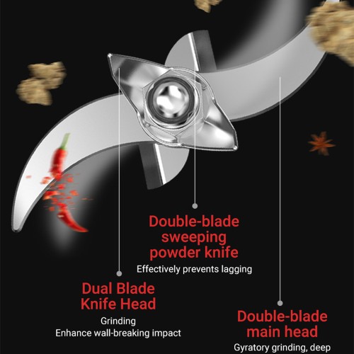 DIVEDEER 4500G Commercial Crusher Multi-functional Chinese Herbal Medicine Ultra-fine Grinding Large Crushing Grinding Machine