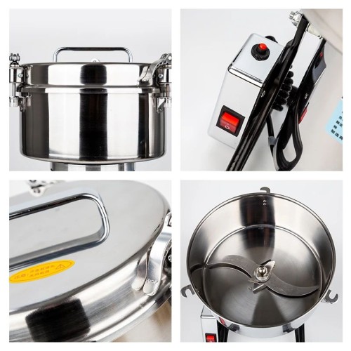 DIVEDEER 4500G Commercial Crusher Multi-functional Chinese Herbal Medicine Ultra-fine Grinding Large Crushing Grinding Machine