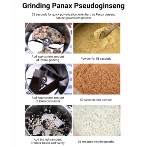 DIVEDEER 800g Coffee Dry Food Grinder Medicine Powder Crusher Mill Medicine Grinding Spices Grains Herbal Powder Mixer Grinder 