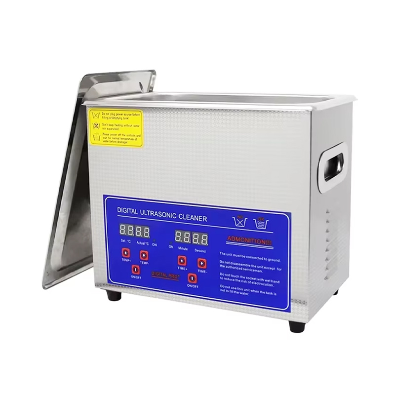 DIVEDEER 3L Ultrasonic Cleaner with Digital Timer Stainless Steel for Household Jewelry Glasses Watch Bath Cleaning Machine 