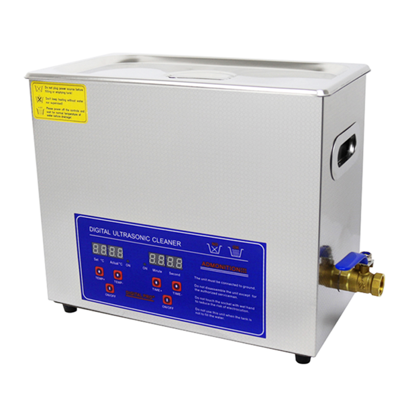 DIVEDEER 6L Commercial Ultrasonic Cleaning Machine Glasses Jewelry Watch Hardware Parts Circuit Board With Cleaning Machine 